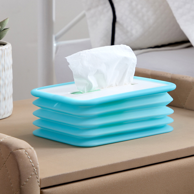 Foldable Tissue Boxes Cover Holders 2