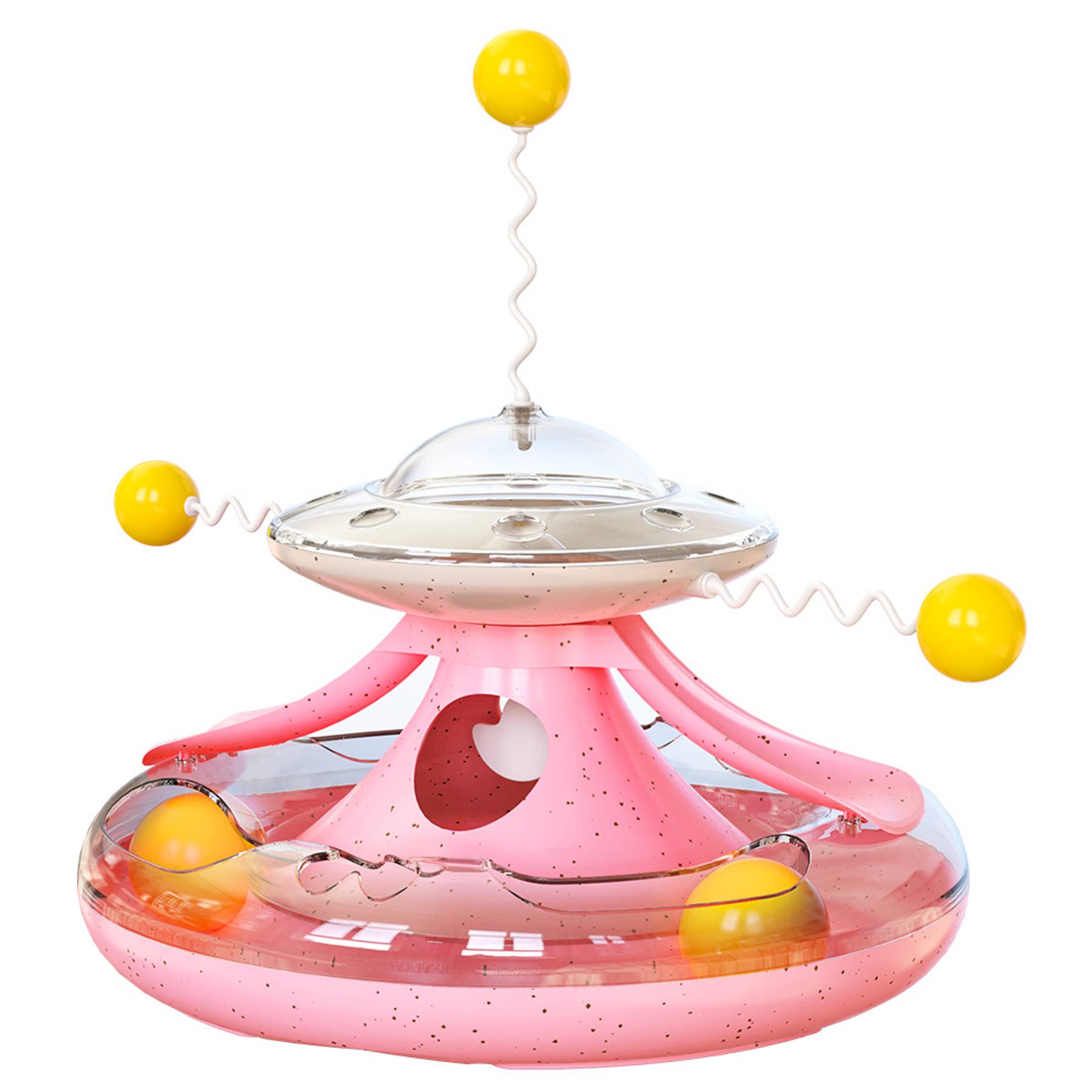 Plastic Food Dispenser Interactive Pet Supplies 6