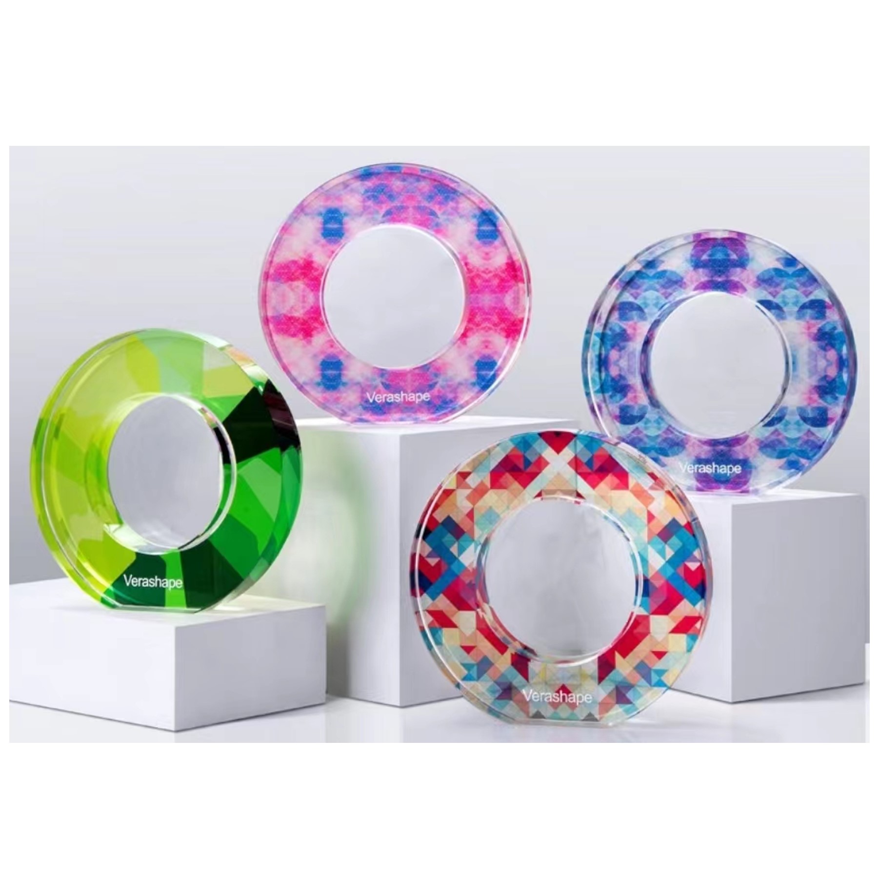 Dazzle Round Creative Crystal Trophy (direct import) 5