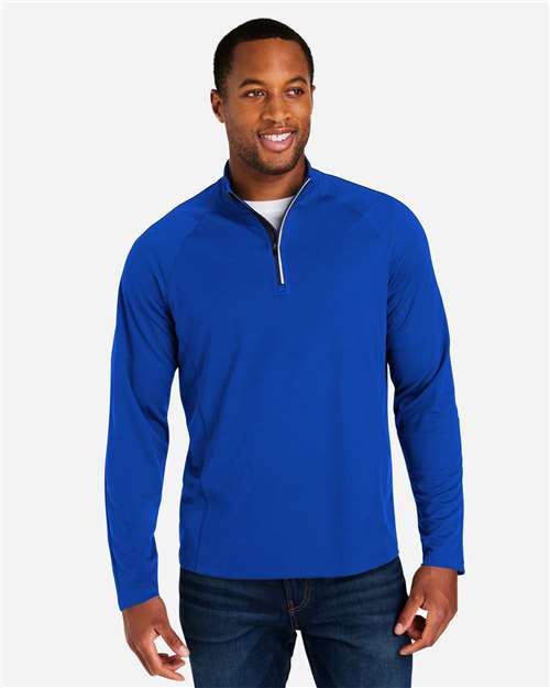 Men's Origin Performance Pique Quarter-Zip Pullover - CE418 59