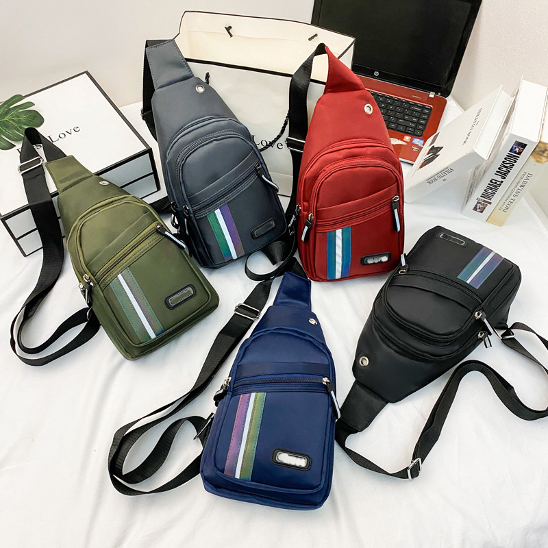 Multifunctional High-Capacity Men's Shoulder Cross Body Bag 7