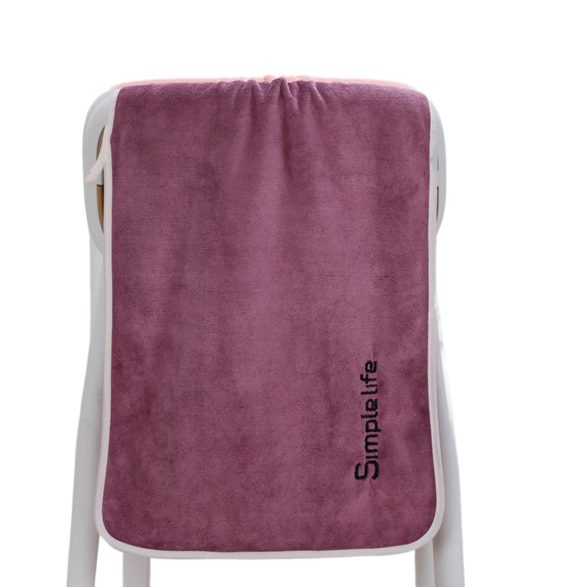 MOQ50 350gsm Thick Coral Fleece Gym Towel 1