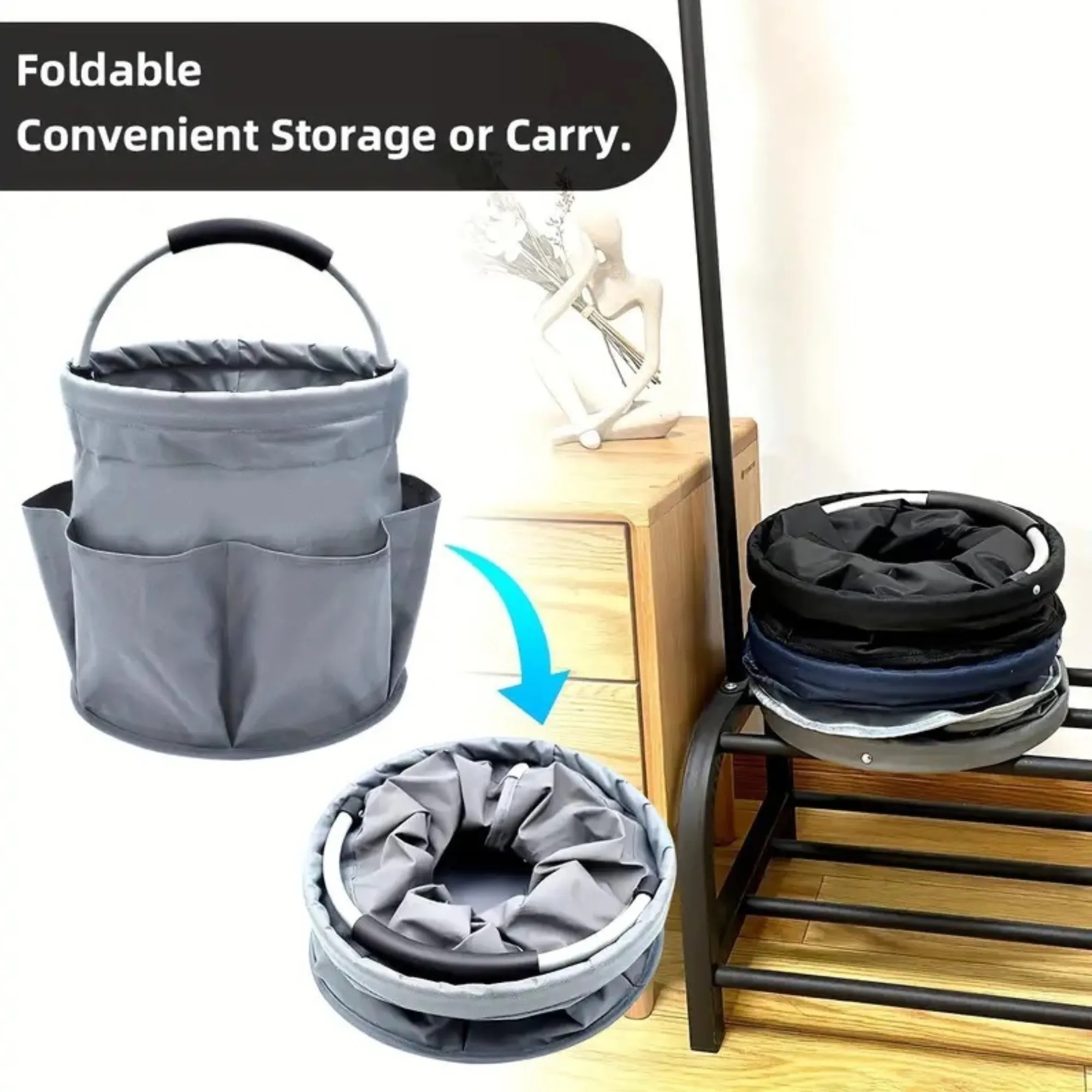 Foldable Multi - Compartment Tool Caddy For Marketing 3