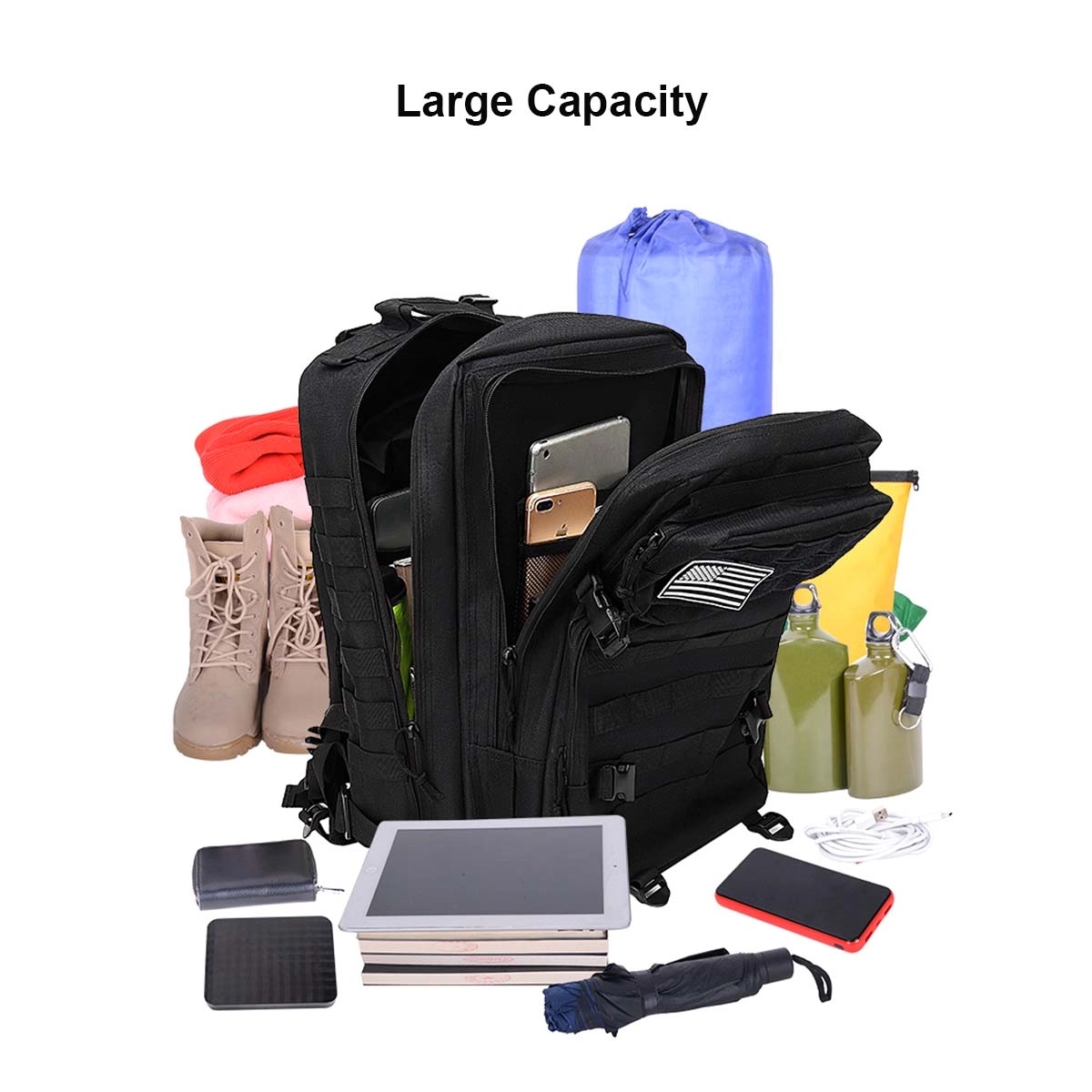 45L Military Tactical Treeking Rucksack 3