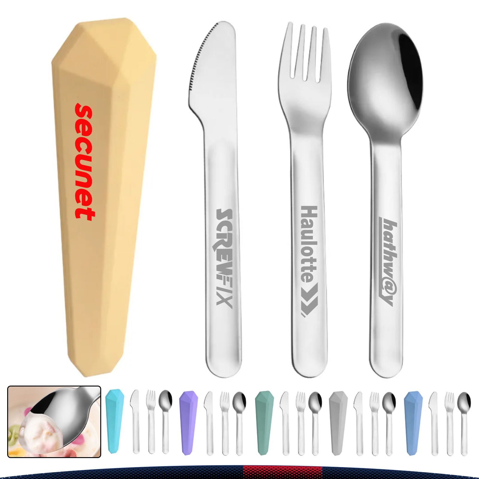 Orveta 3-Piece Stainless Steel Cutlery Set 8