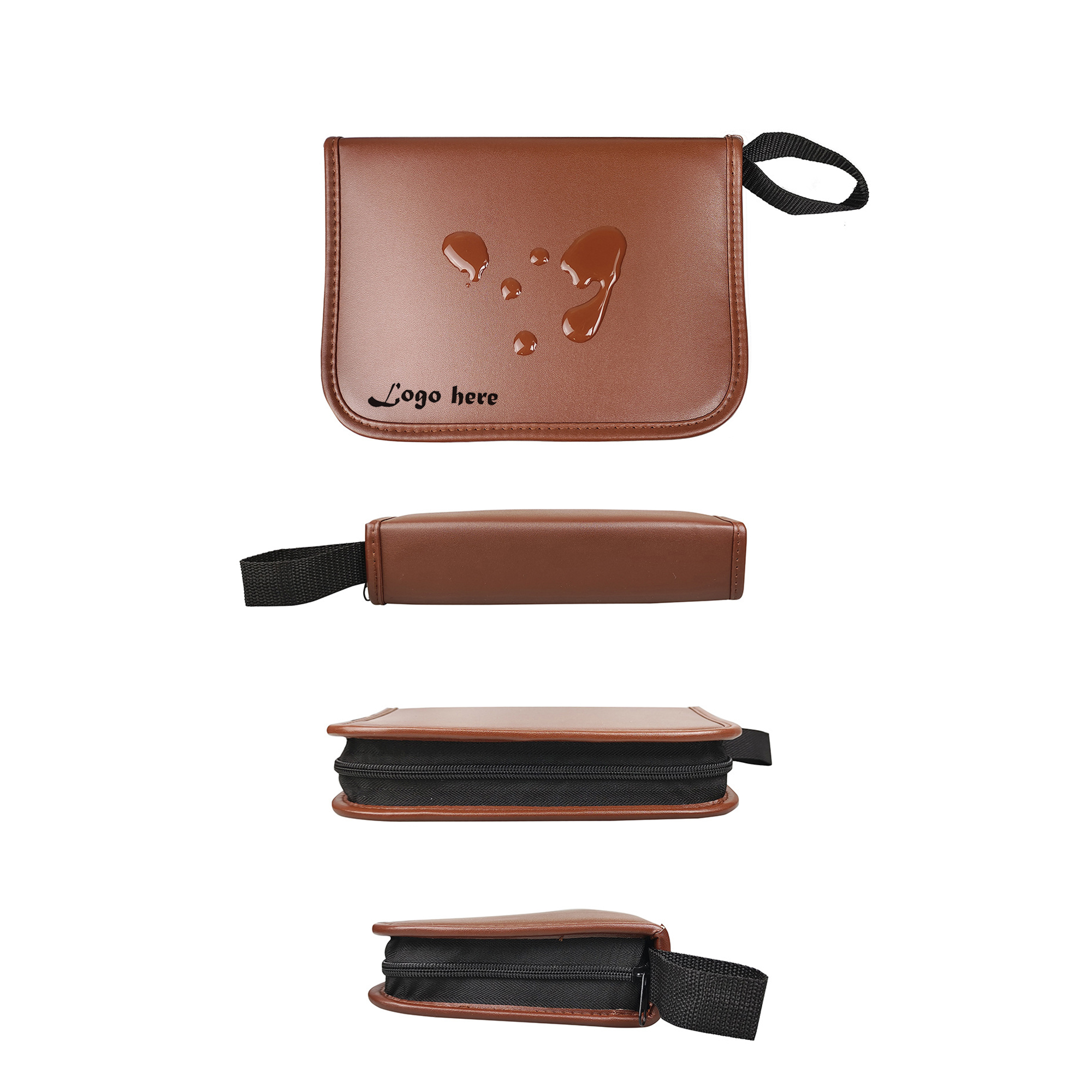 MOQ25 PCS Leather Golf Tool Kit Accessories Pouch 3