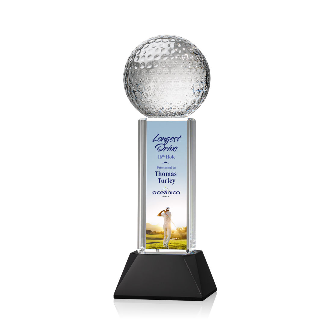 Golf Ball VividPrint™ Award on Stowe - Black 15