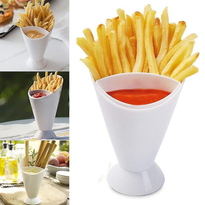 Kitchen Potato Tool Tableware French Fry Cone with Remove