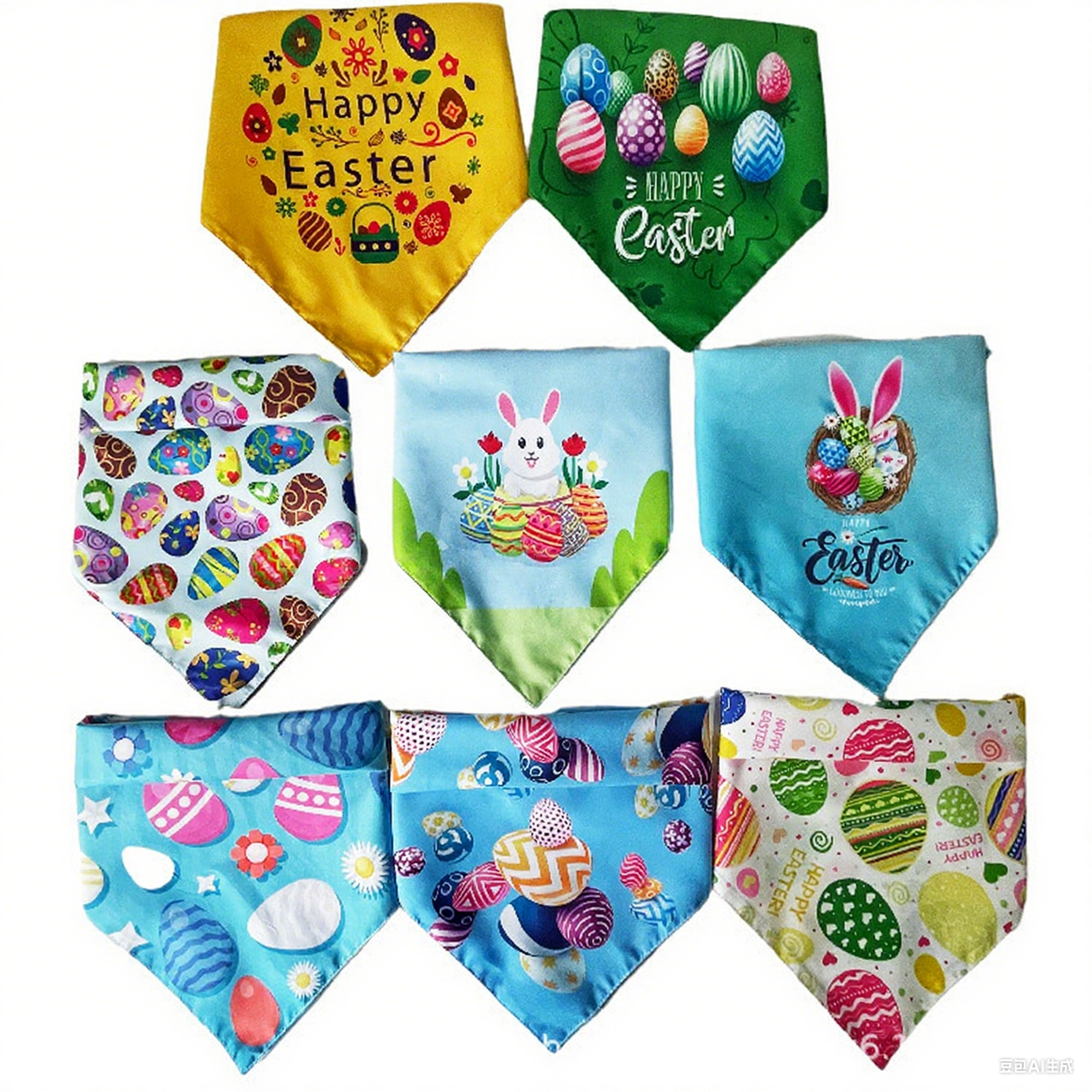 Triangle Pet Bandannas 2