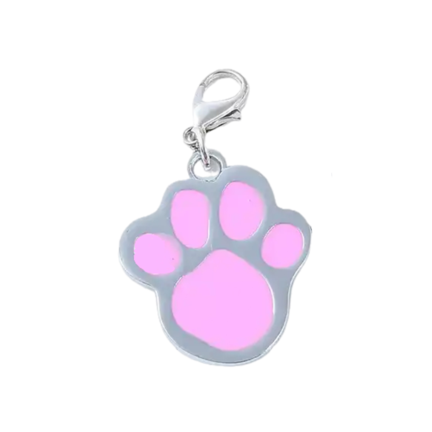 Paw Shaped Zinc Pet Tag 13