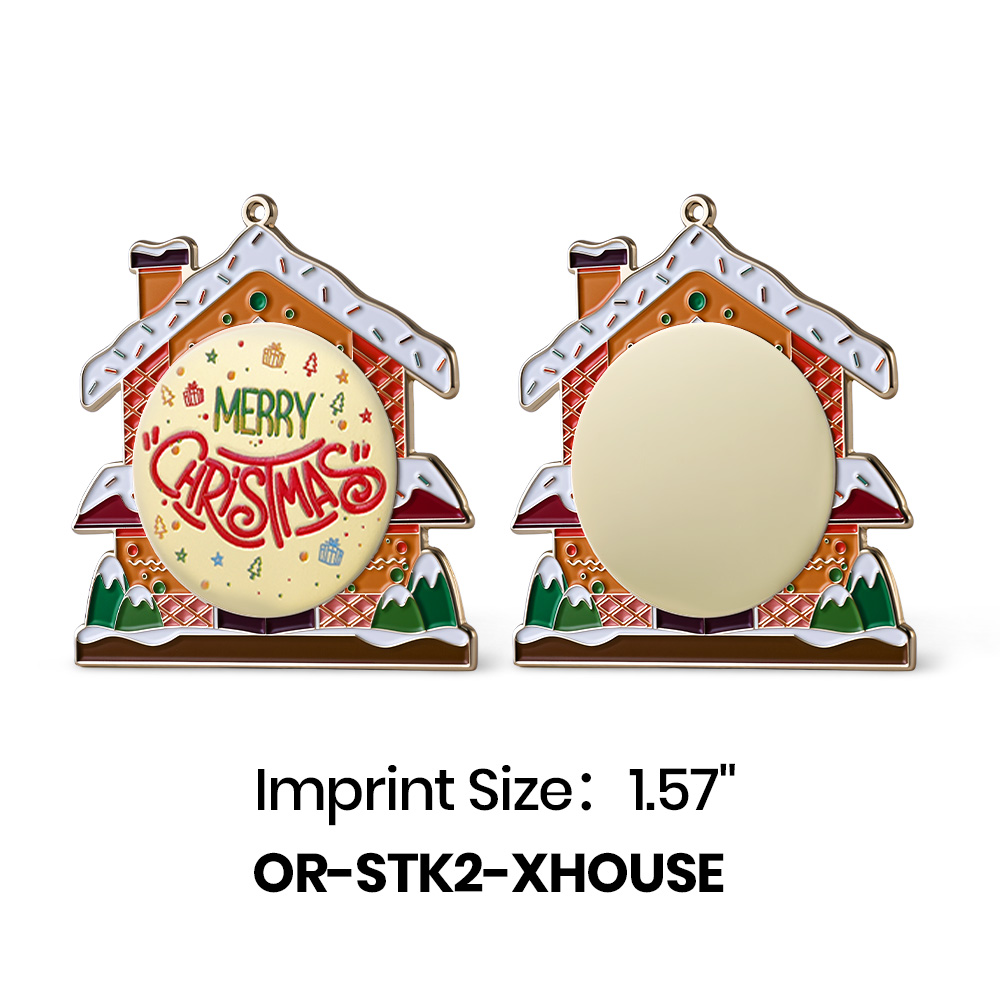 2.5" Stock UV Print Ornaments 9