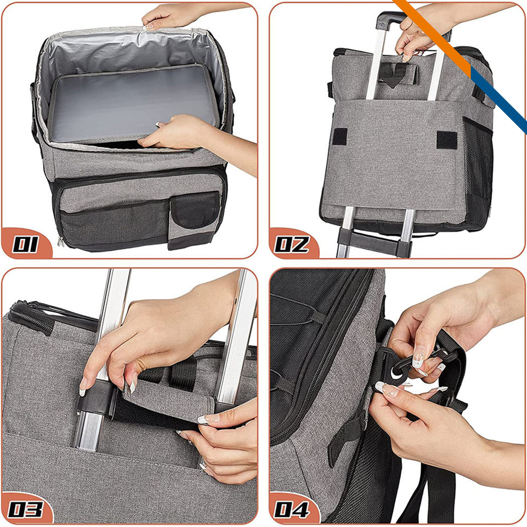 Sqerz Trolley Cooler Bag 12
