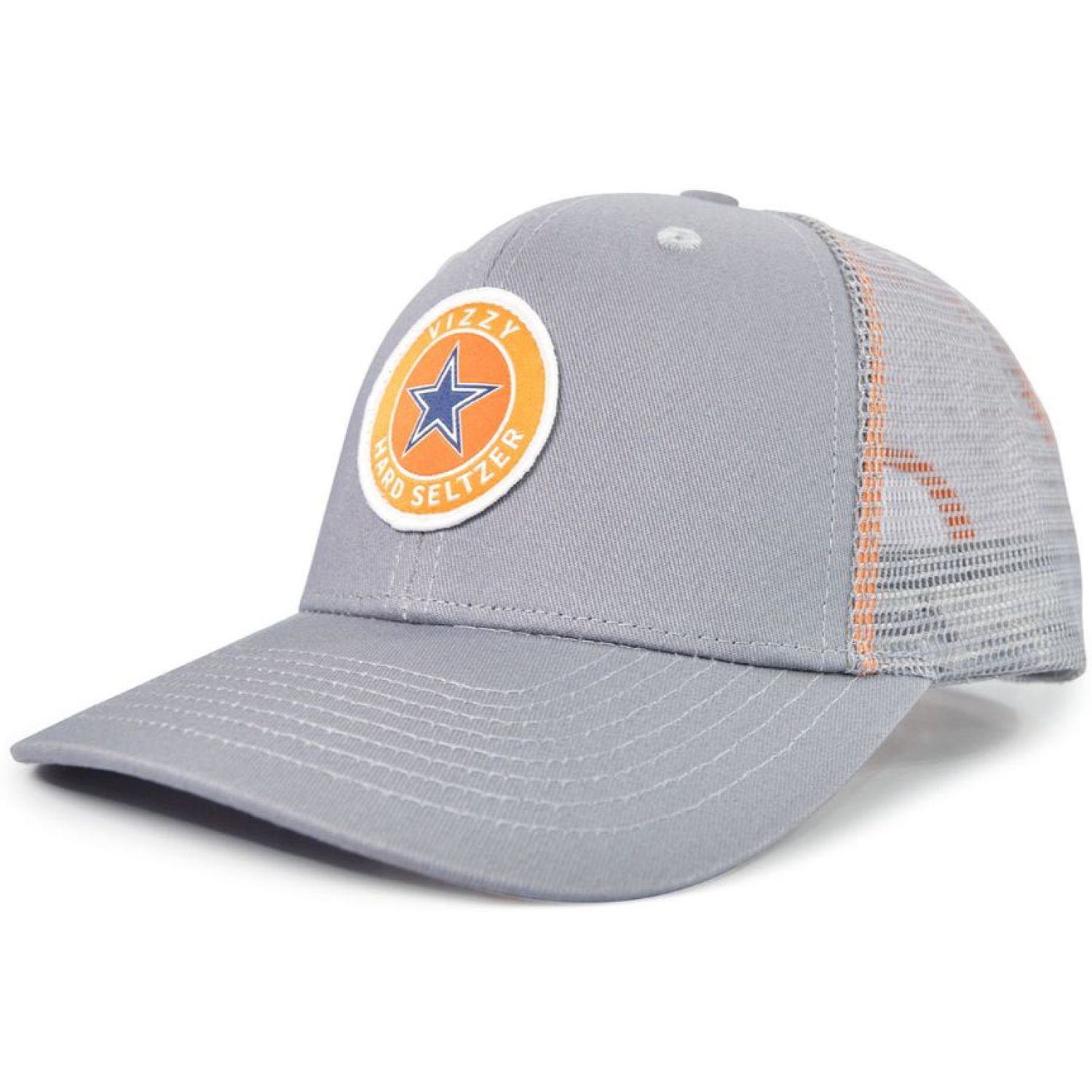 Premium Cotton & Mesh Fabric 6-Panel Structured Cap with Velcro Closure 23