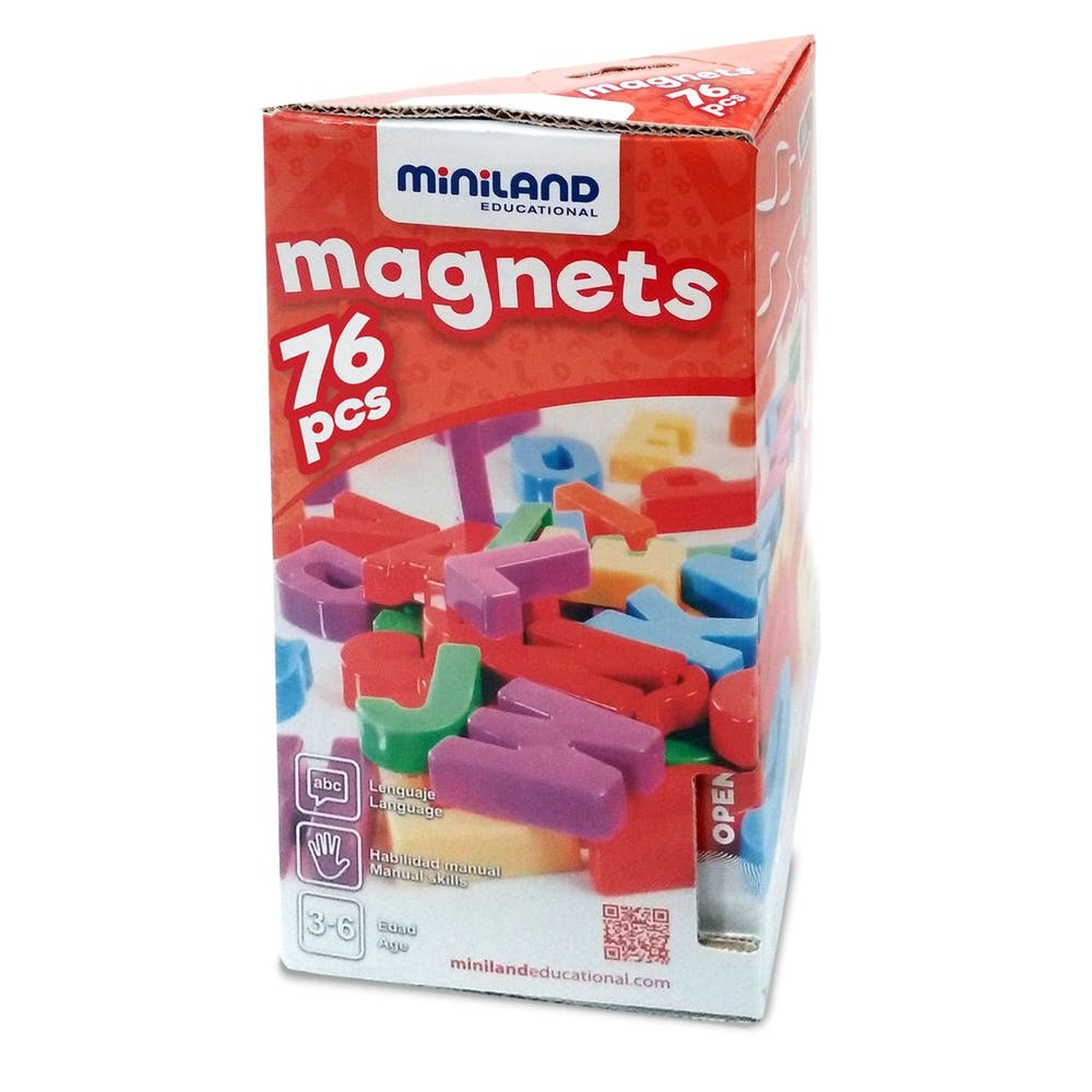 Magnetic Alphabet Sets - Uppercase 76 Pieces