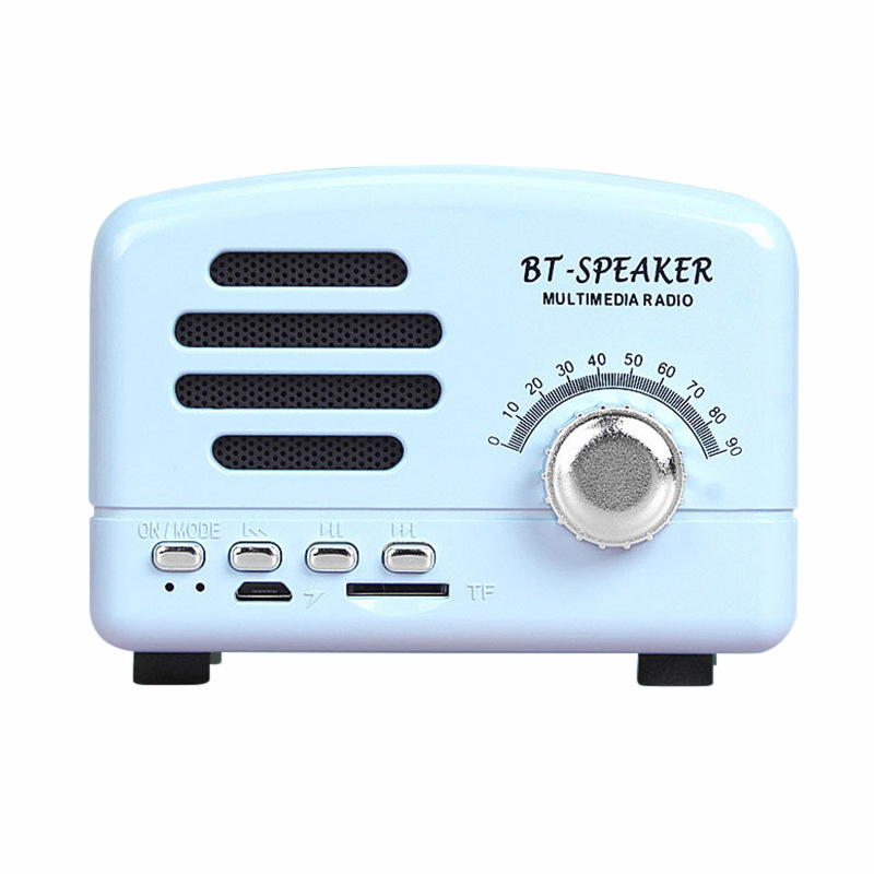 SonicWave Vintage Retro Bluetooth Speaker – Portable, Wireless & Rechargeable Music Player 6