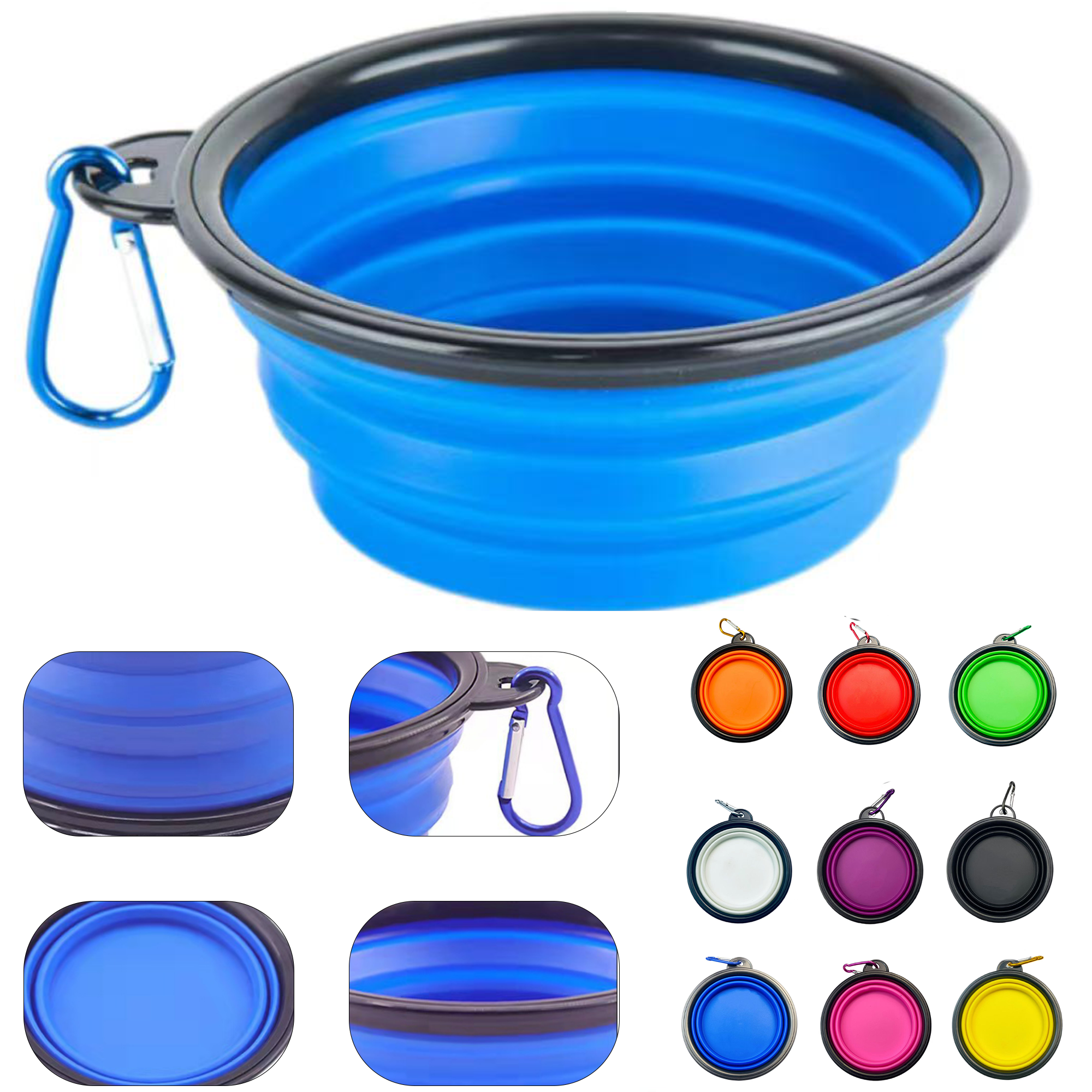 Folding Silicone Dog Bowl 2