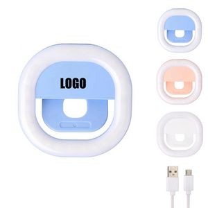 Bright Rechargeable Portable Clip-on Selfie Ring Fill Light 3