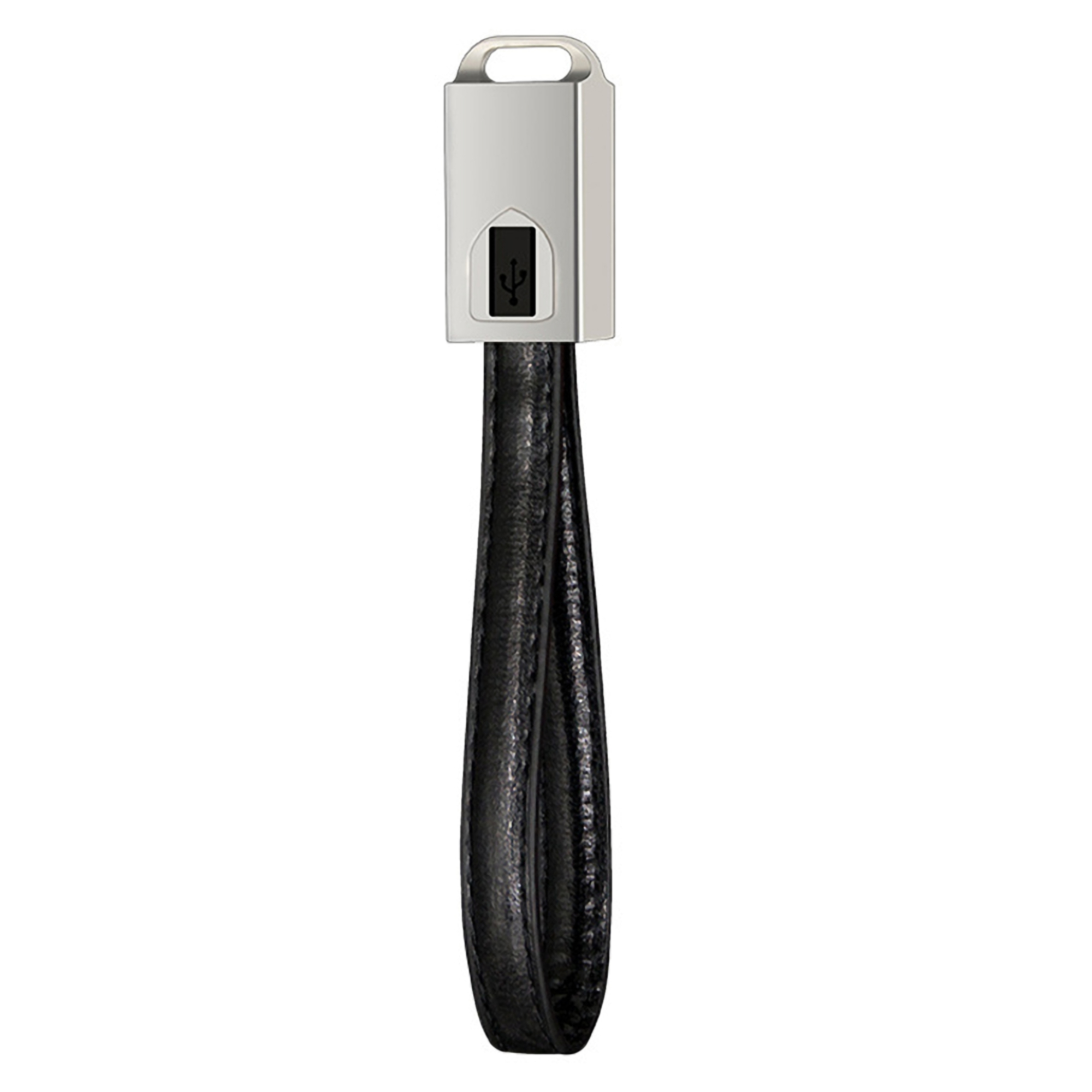 Charging Cable w/Leather Keychain 2