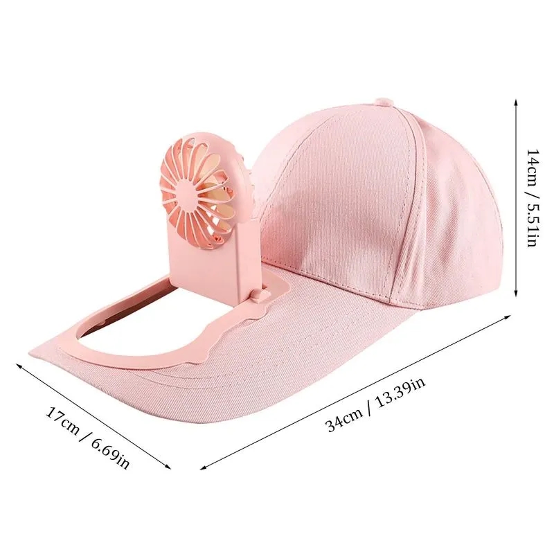 Summer Hat With A Fan 11