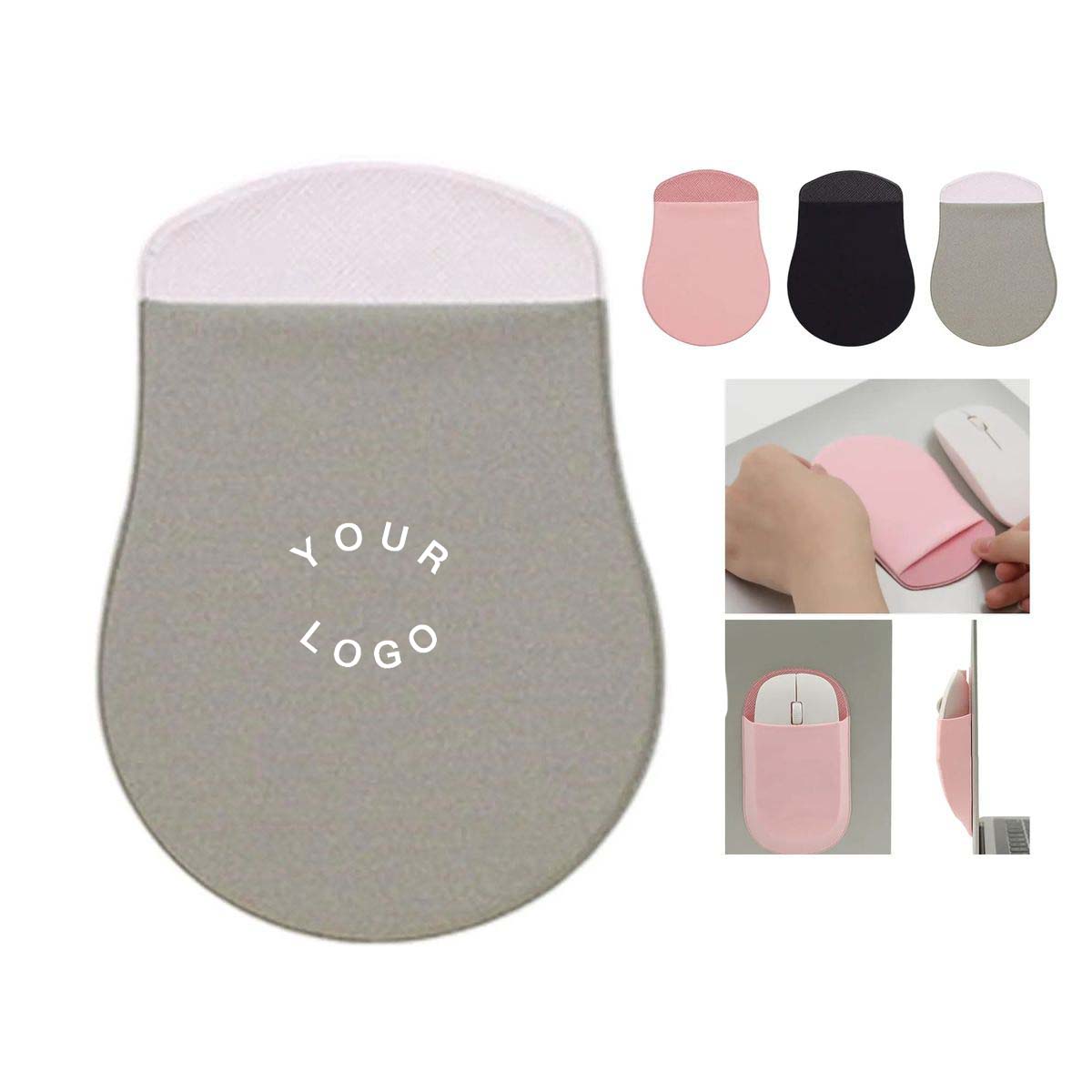 Portable Mouse Pouch with Adhesive Backing Design 2