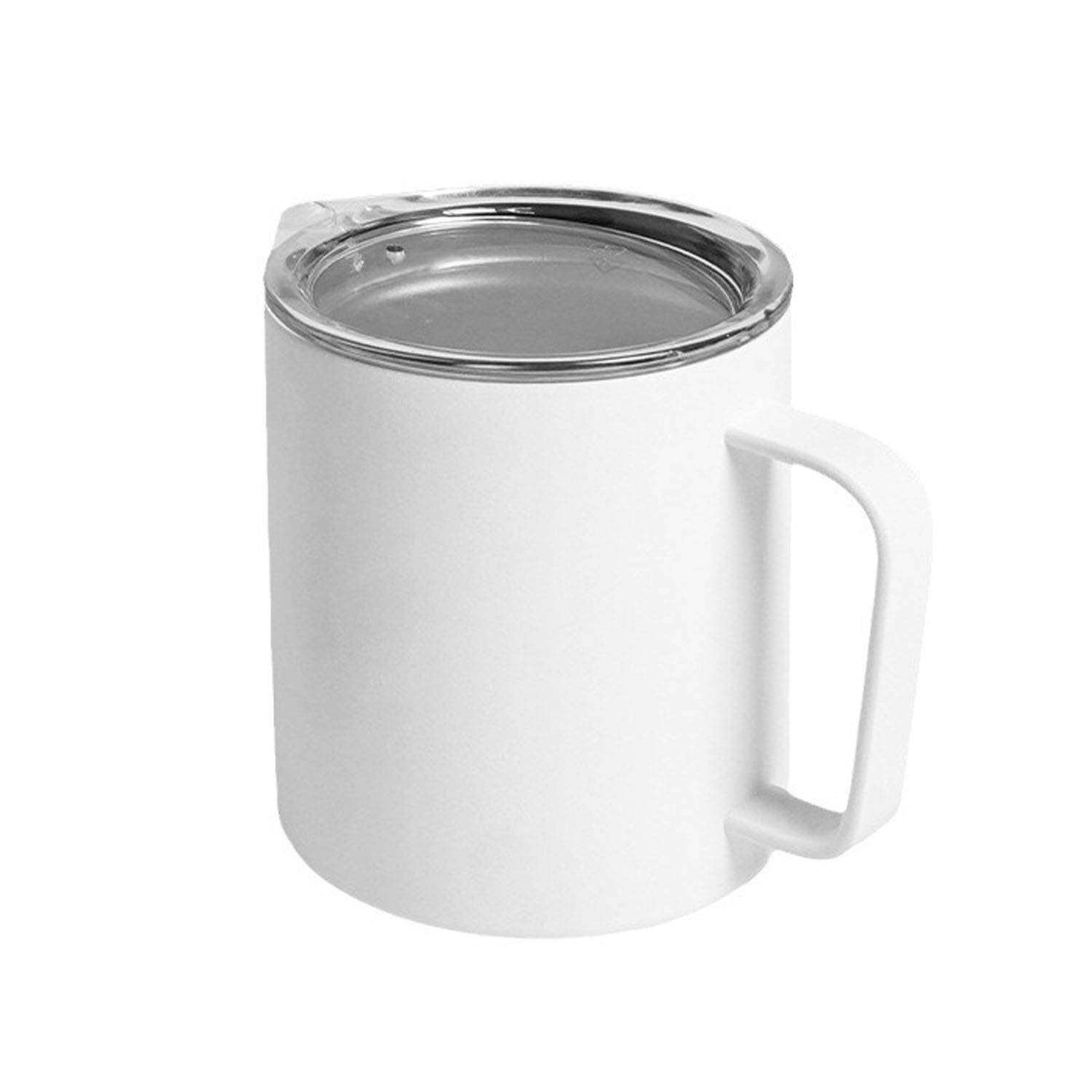 12oz Insulated Stainless Steel Mug w/ Handle 4