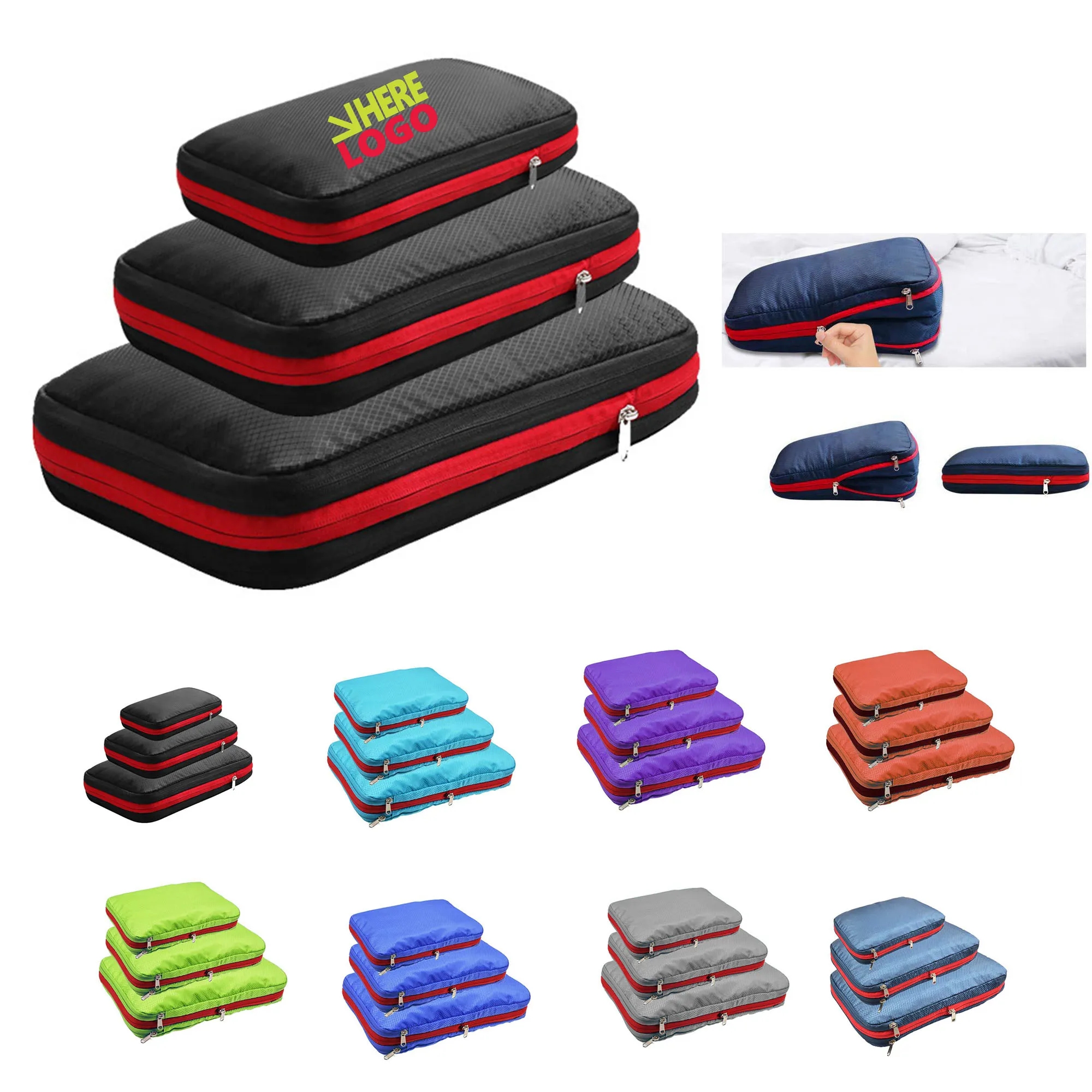 Tear Resistant Luggage Packing Organizer