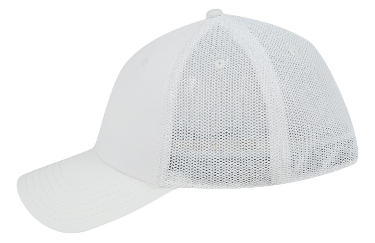OTTO CAP® OTTO FLEX® Fitted 6 Panel Low Profile Mesh Back Trucker Hat 29