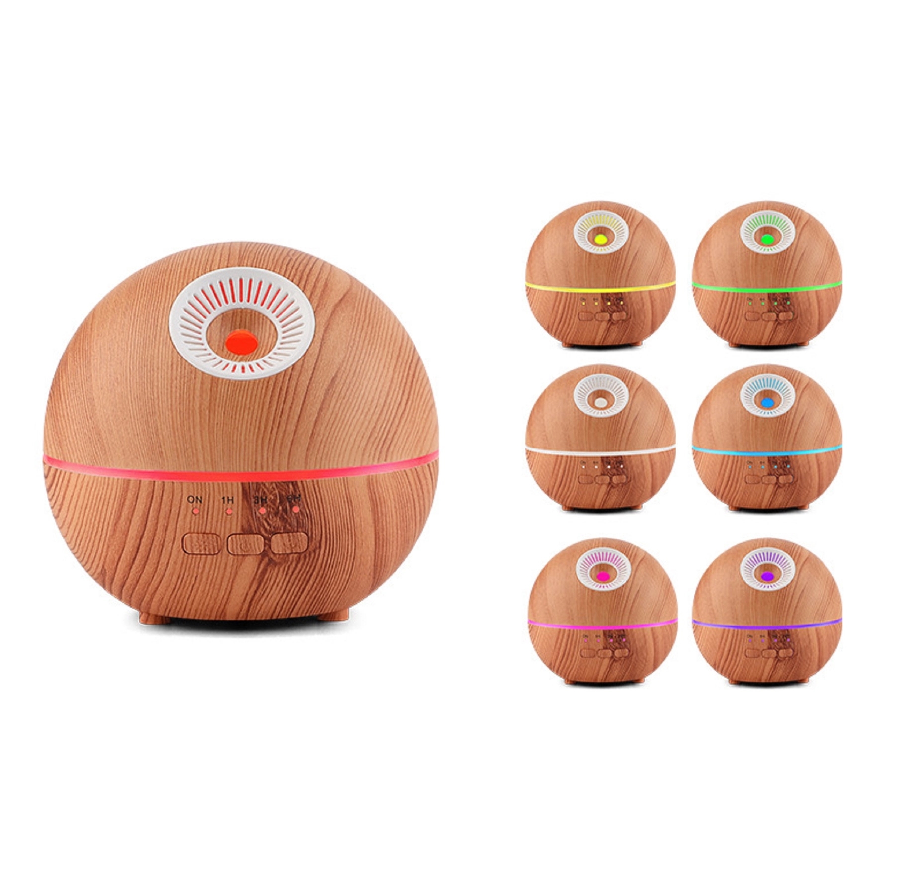 LED Night Light Ultrasonic Cold Mist Humidifier 3