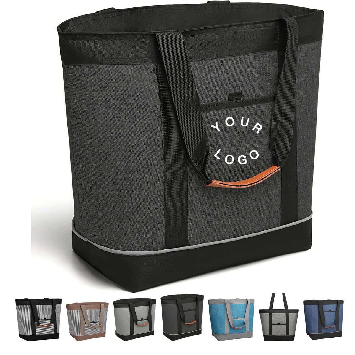 Oxford Cloth Cooler Tote For Food And Drinks 6