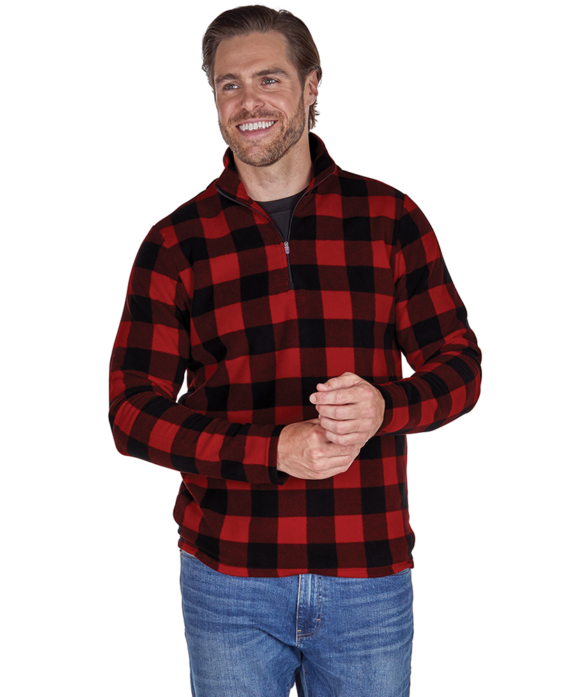 Men's Freeport Microfleece Printed Pullover