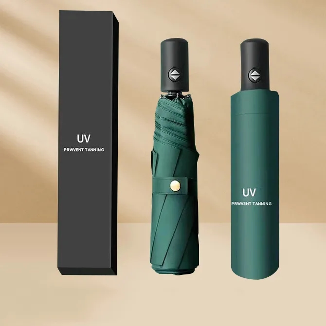 AutomaticSun And Rain Folding Umbrella 4