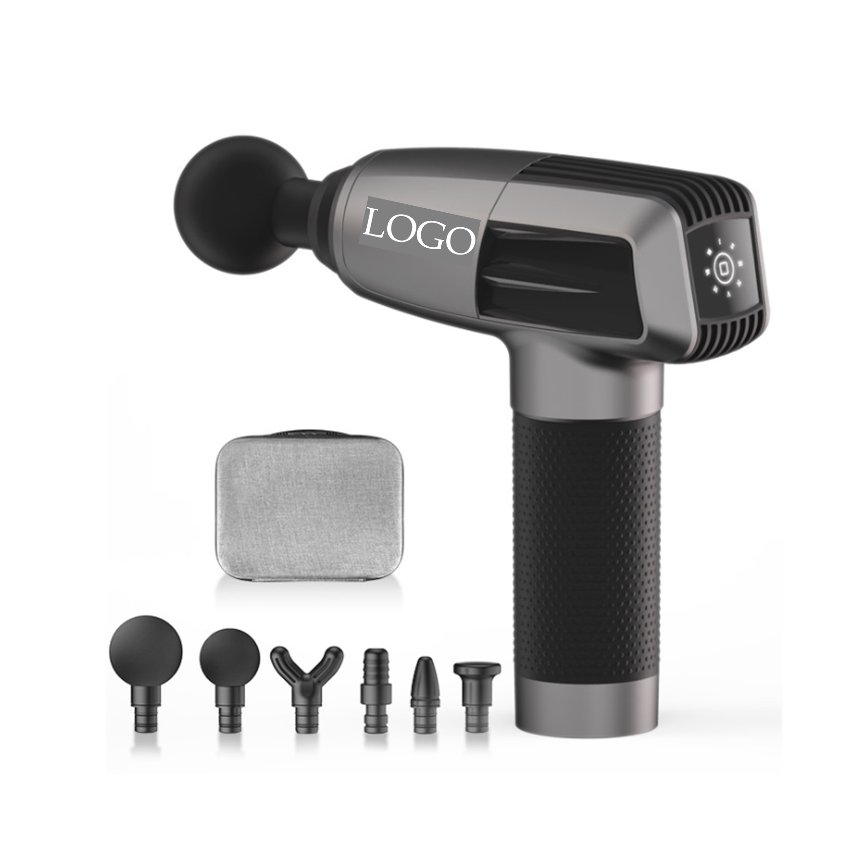 USB Massage Gun with 6 Attachments 3