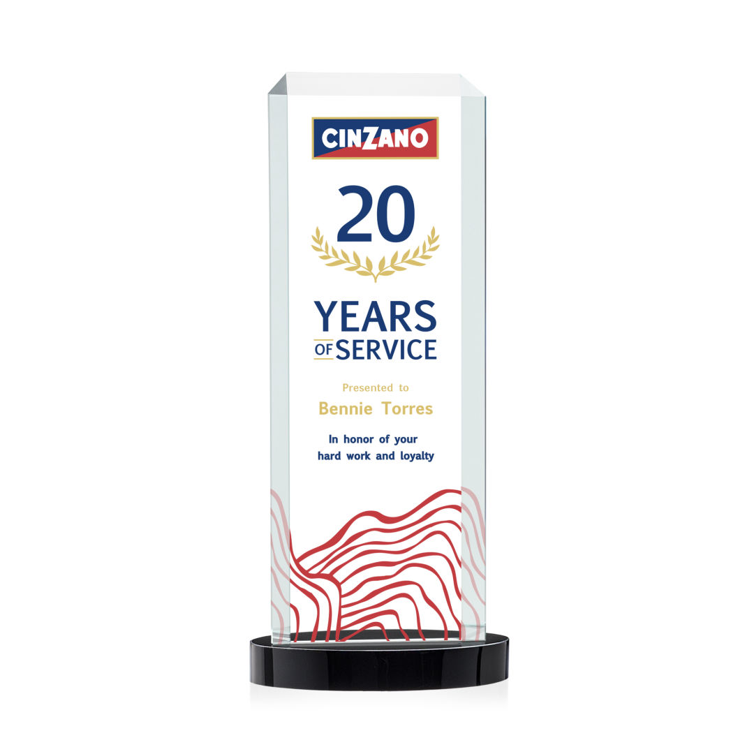 Dalton VividPrint™ Award on Alberton Base - Black 2