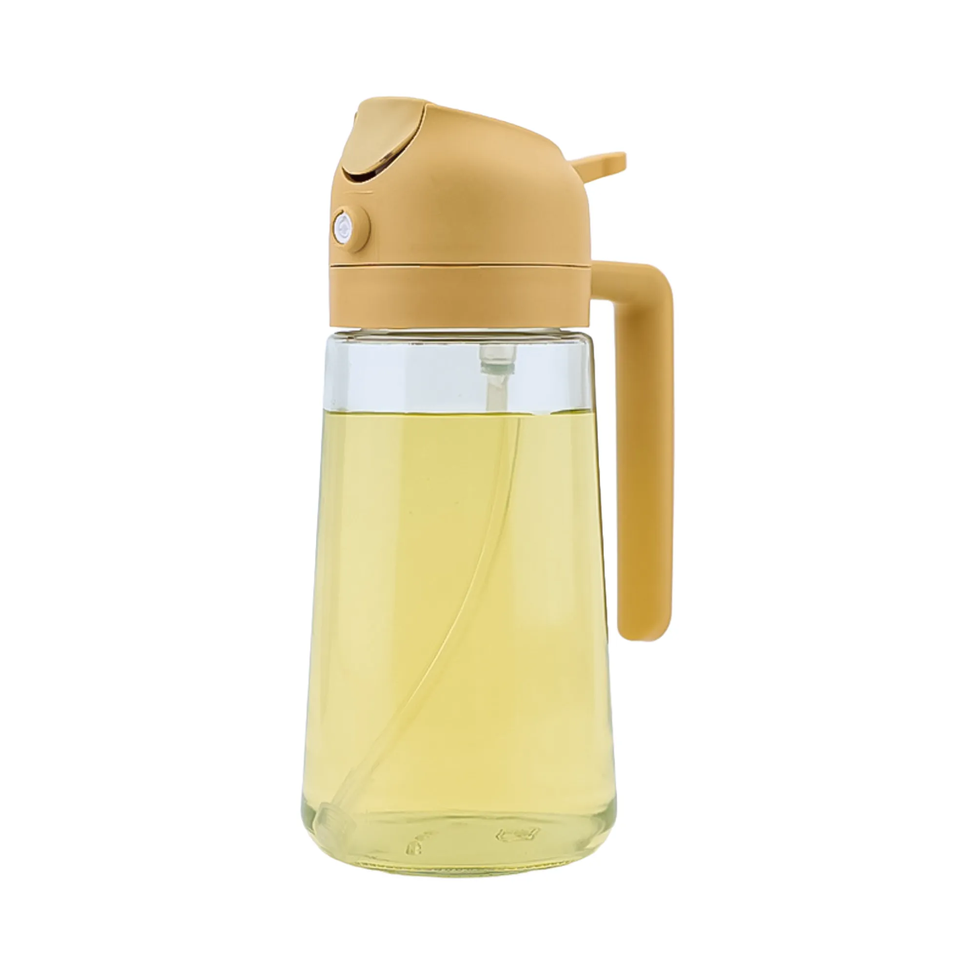 16 Ounce 2-In-1 Glass Kitchen Oil Dispenser Bottle 7