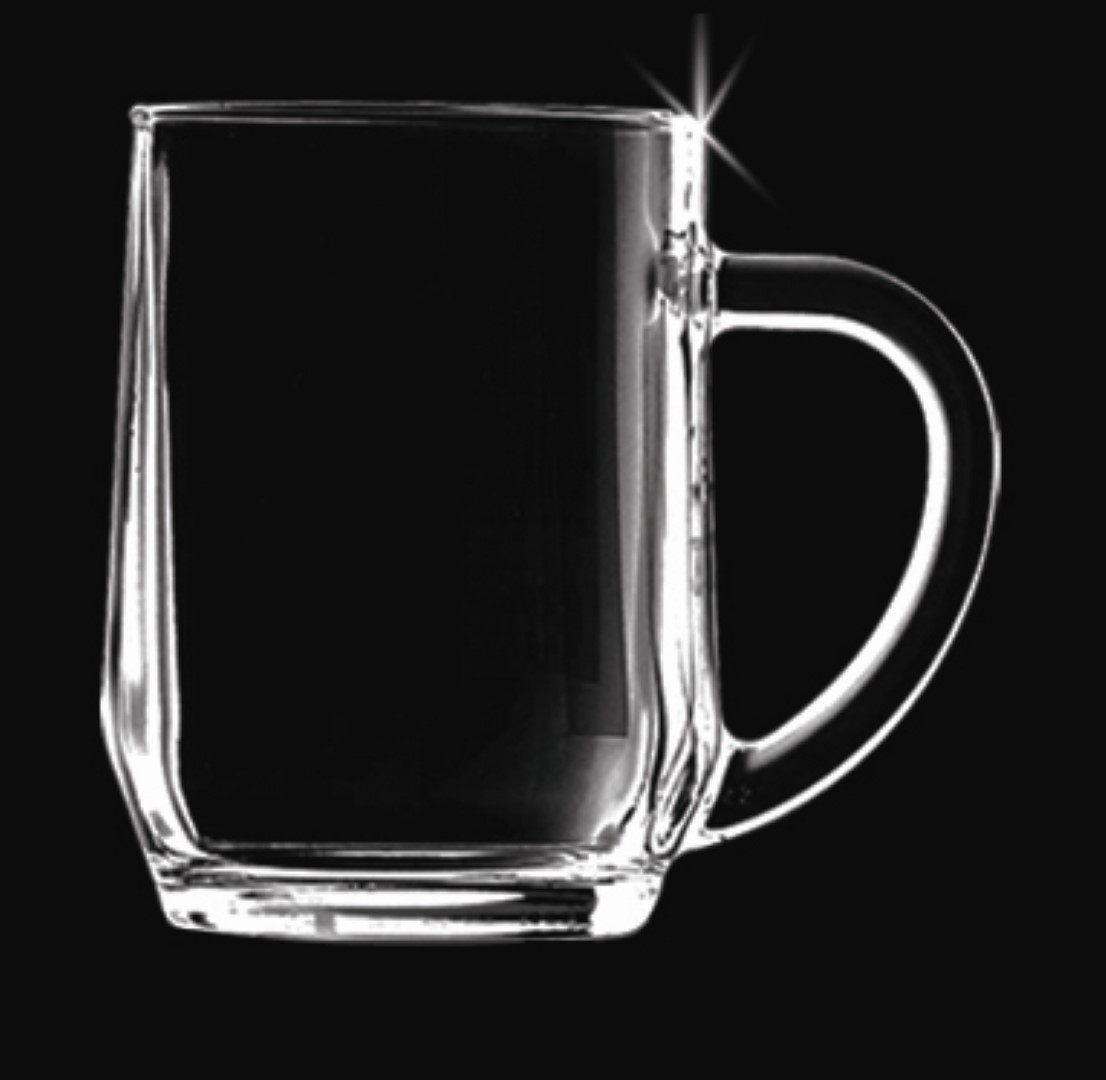 19 Oz. Glass Beer Mug