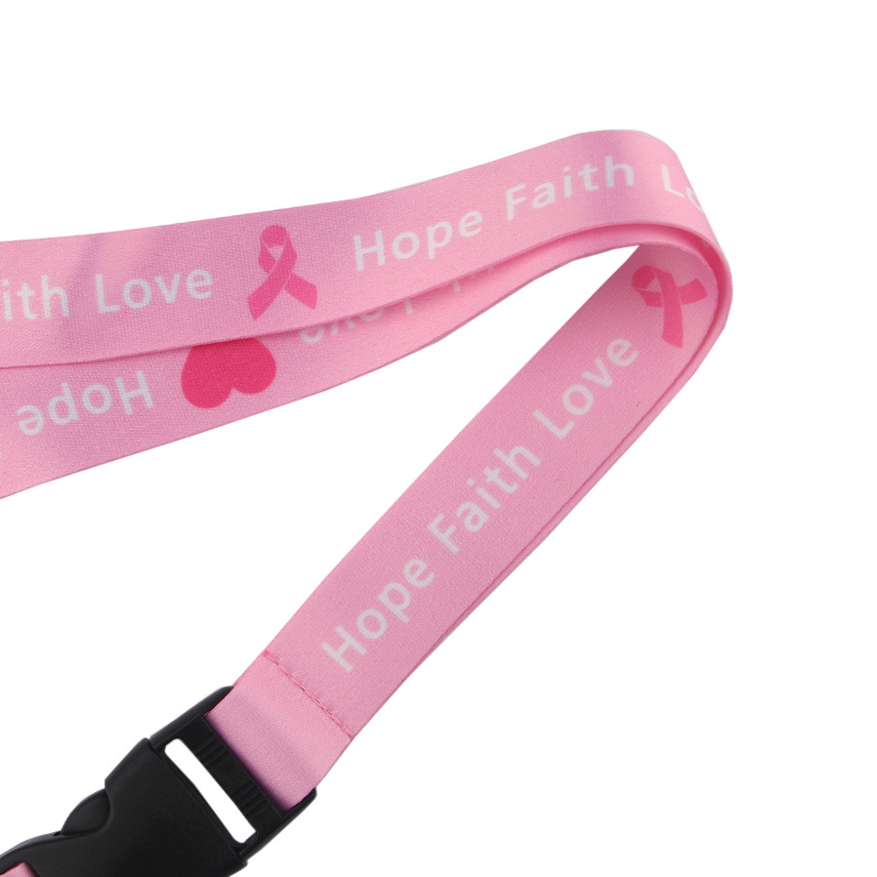Breast Cancer Awareness Lanyard (direct import) 3