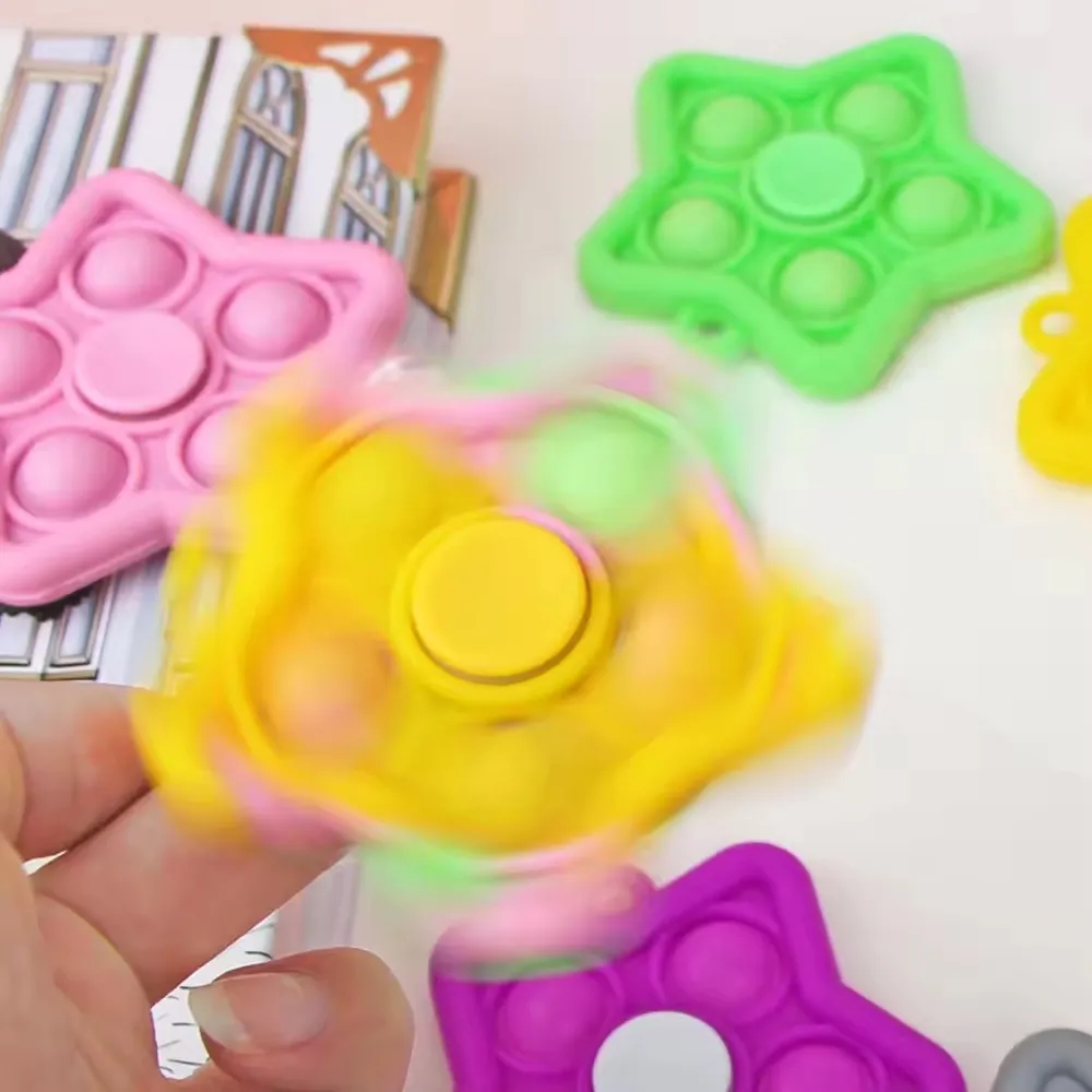 Star Pop Keychain Fidget Spinner 4