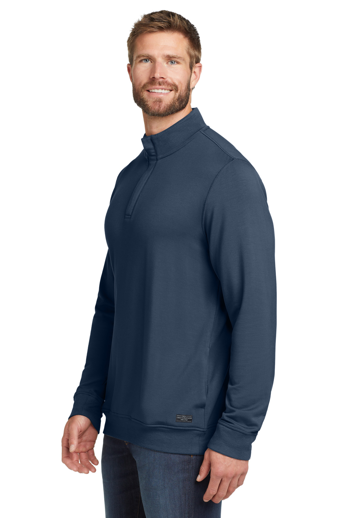 TravisMathew Newport 1/4-Zip Fleece. TM1MU419 3