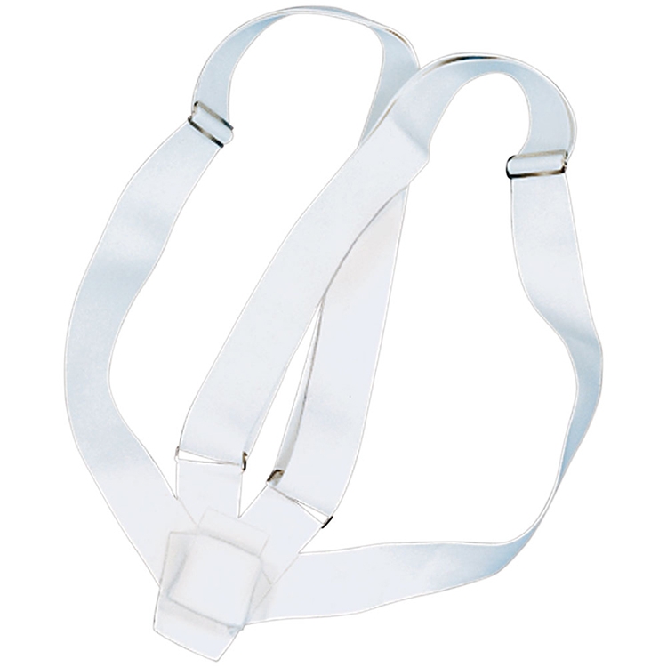 Double Harness Carrying Belts, White Webbing 2