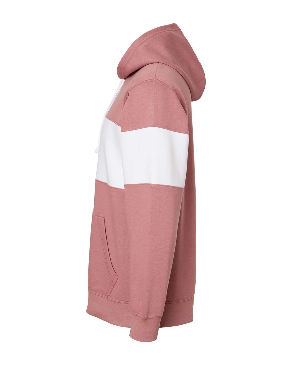 Unisex Classic Fleece Colorblocked Hooded Sweatshirt - 22709 11