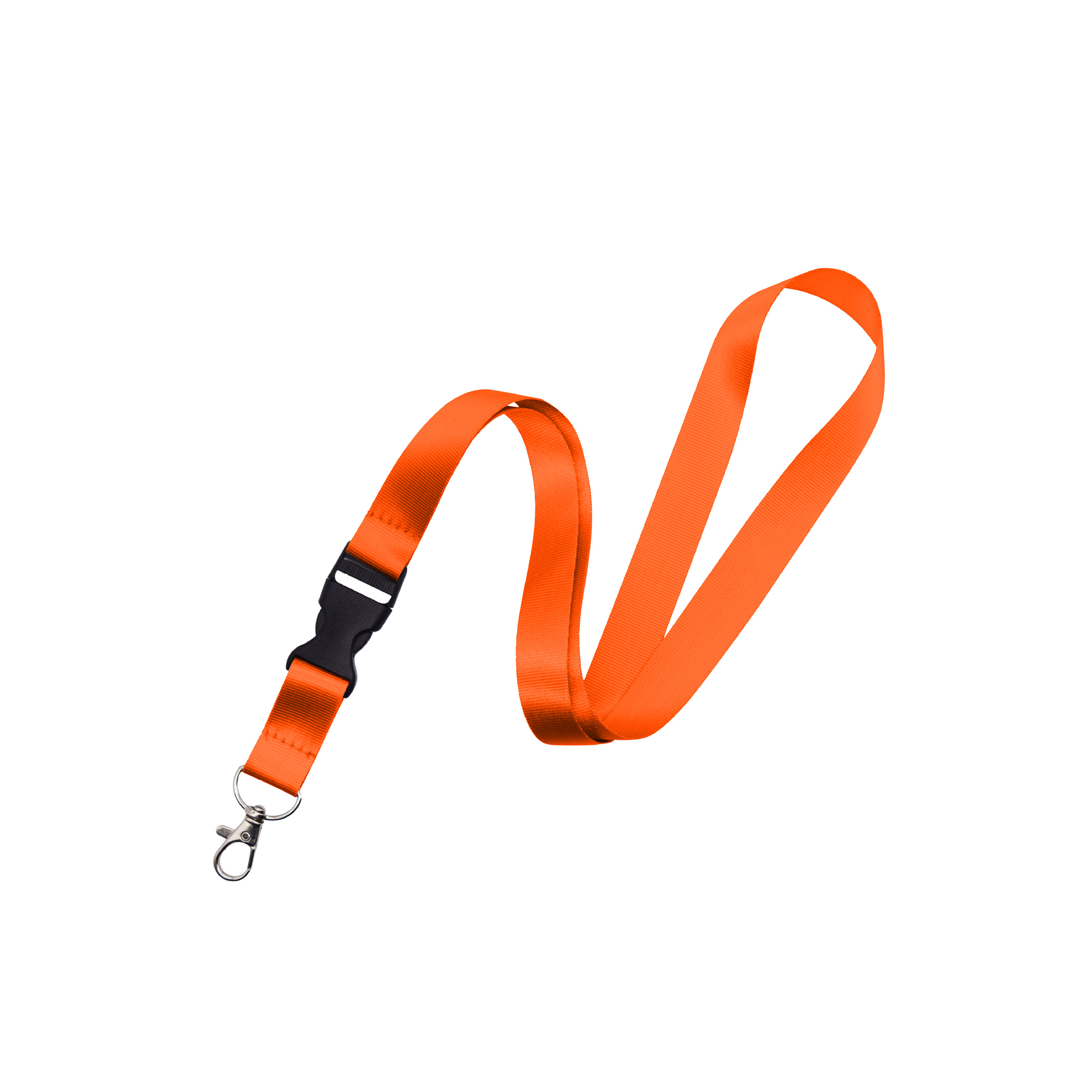 3/4" Custom Polyester Detachable Buckle Lanyard 11