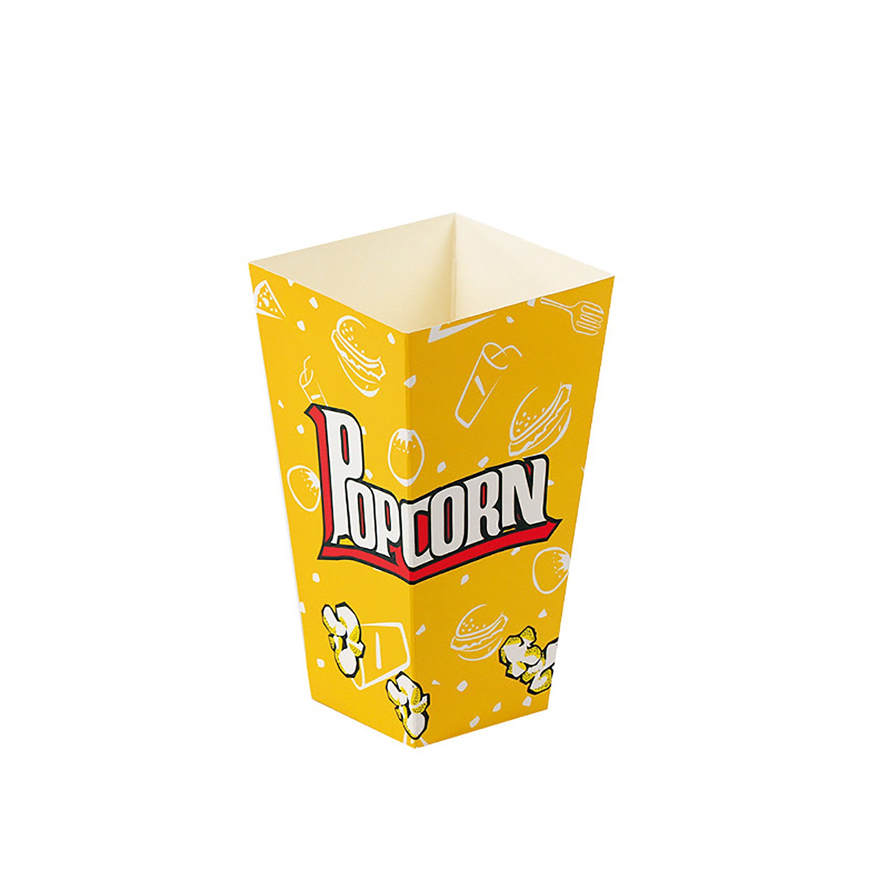 Popcorn Box Cardboard Popcorn Container For Party 5