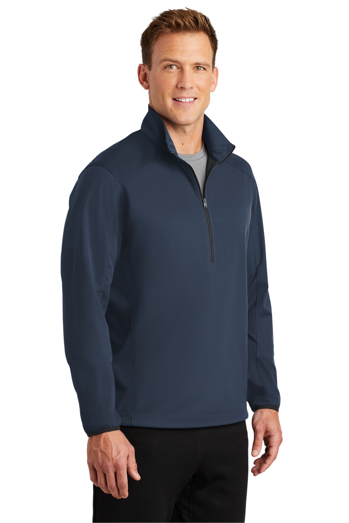 Port Authority Active 1/2-Zip Soft Shell Jacket. J716 36