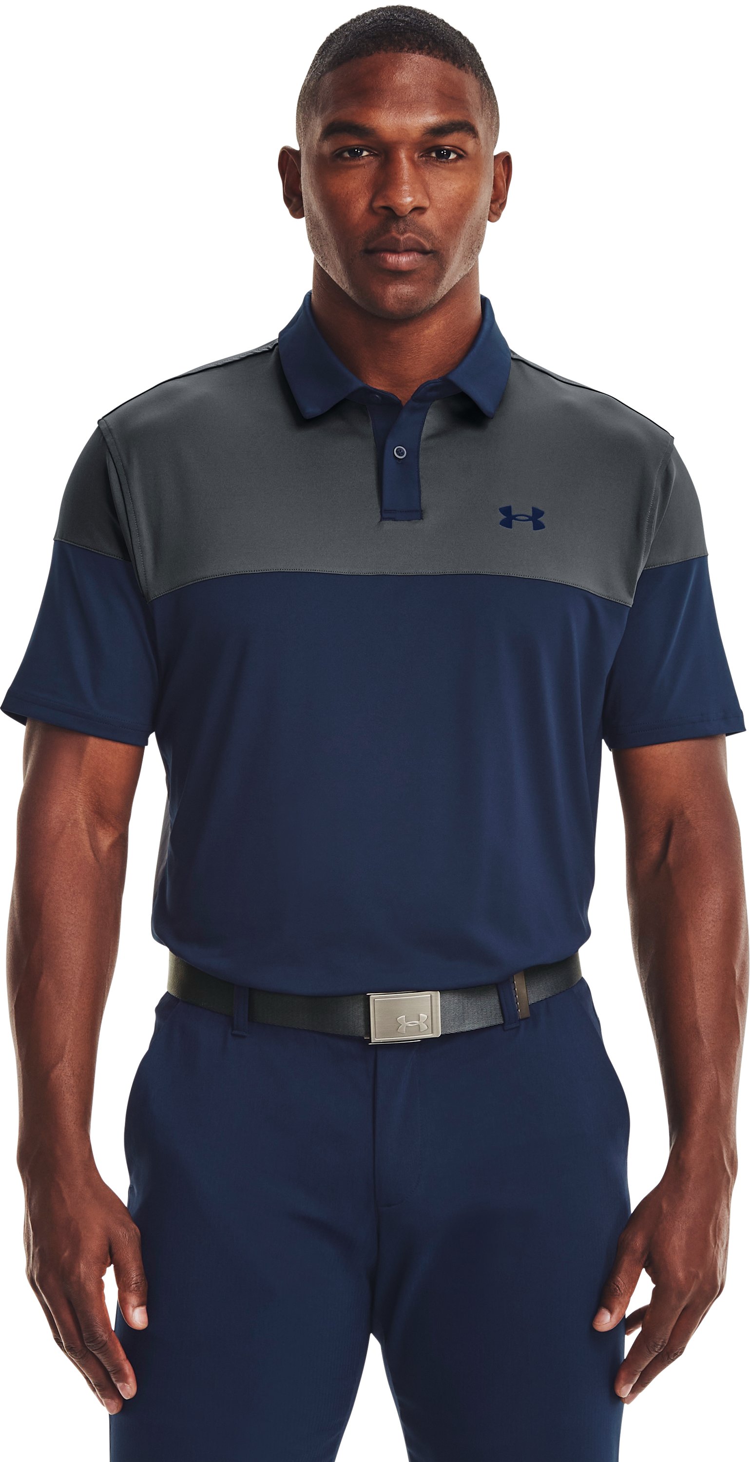 UA Tee To Green Blocked Men's Polo 3