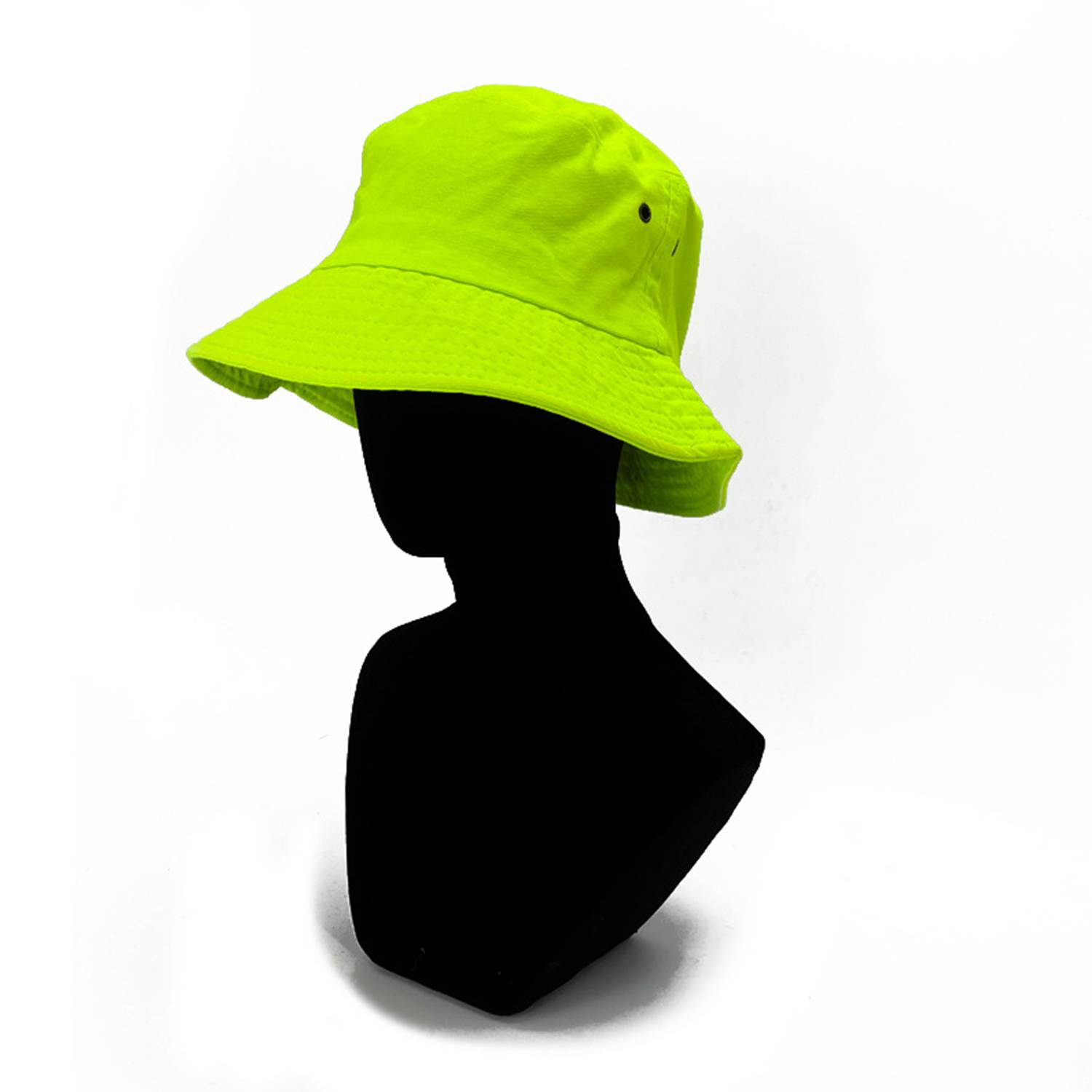 Cotton Breathable Fluorescent Bucket Hat 6