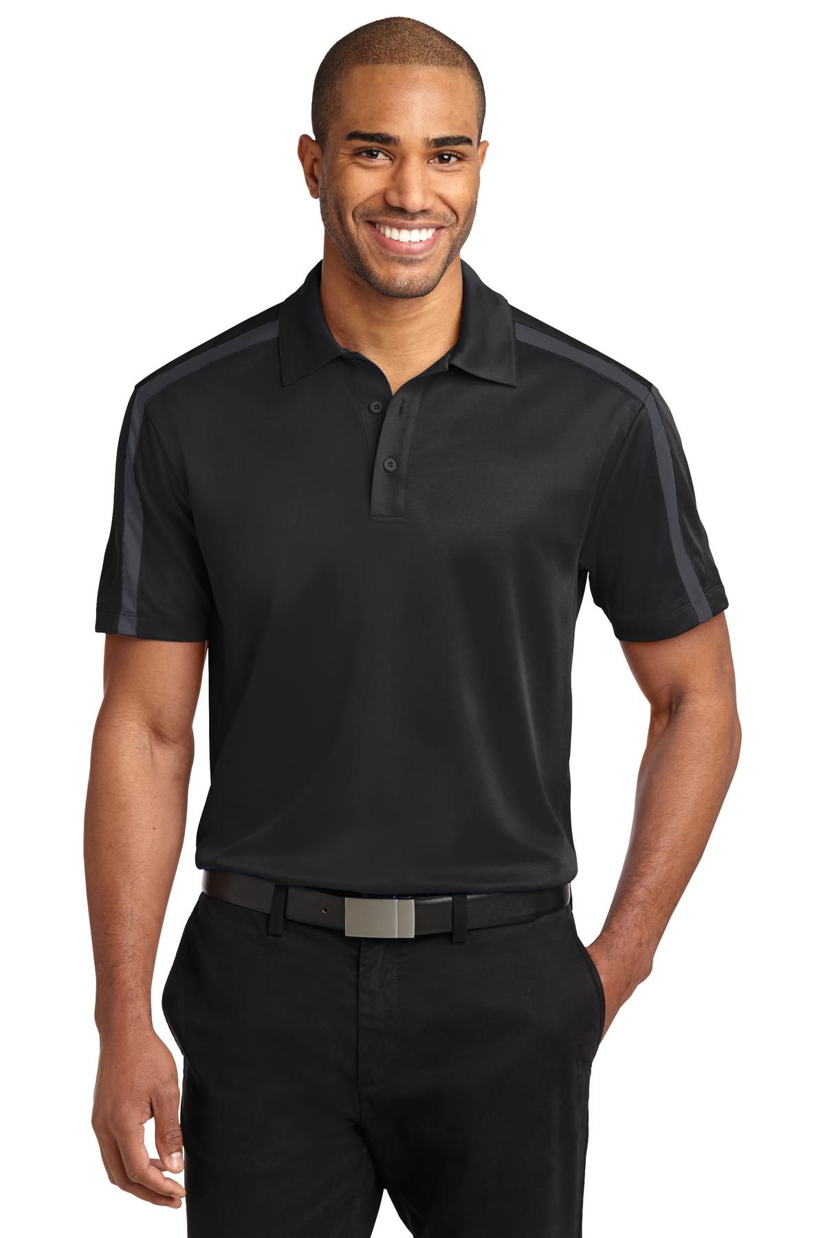 Silk Touch Performance Colorblock Stripe Polo