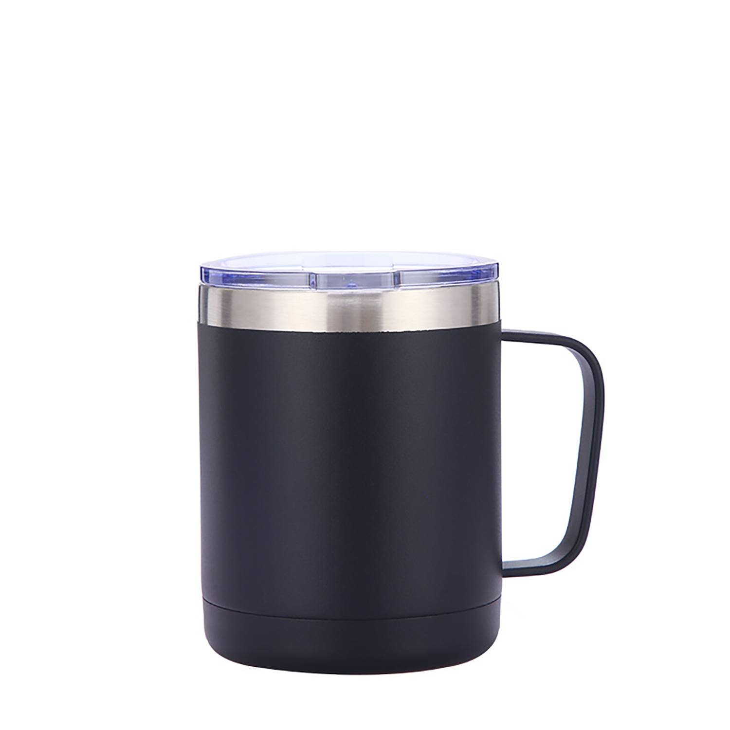 10oz Stainless Steel Insulated Travel Mug with Handle 4