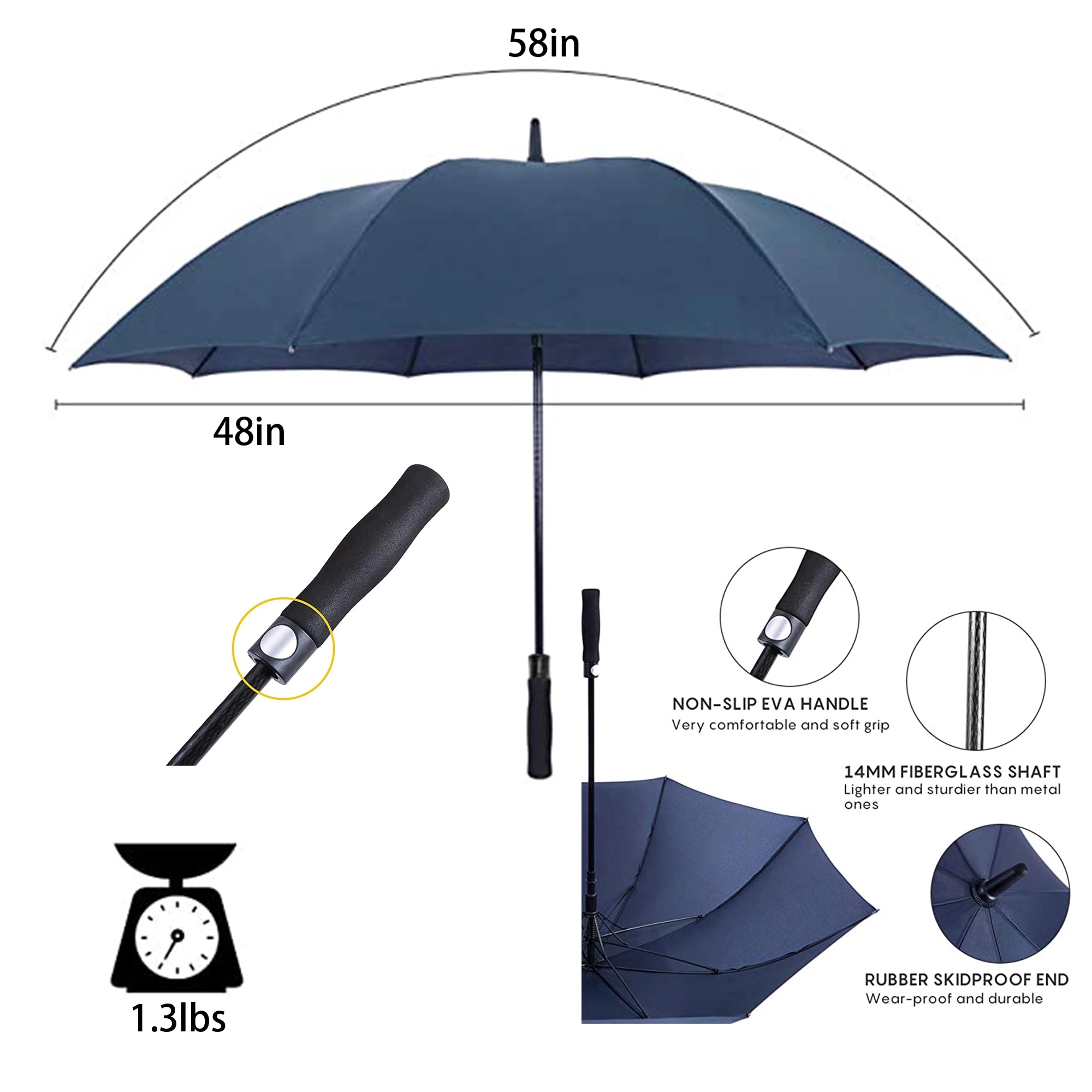 Automatic Open Golf Umbrella 11
