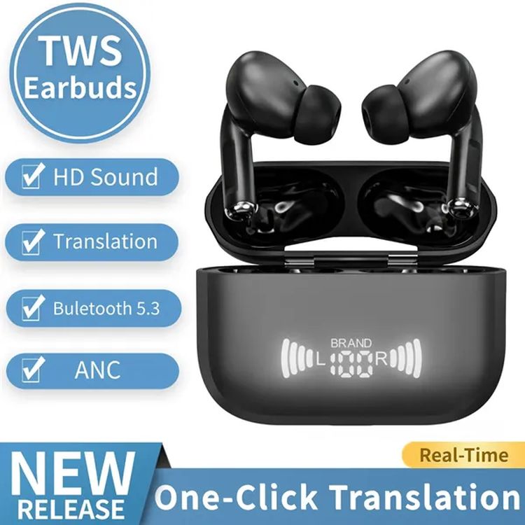 Two-Way Translation Earbuds Real Time with APP 1