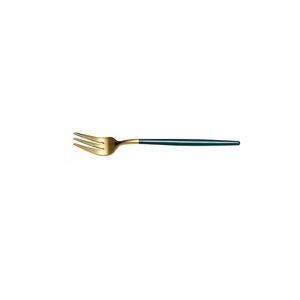 5.27 Inch Dual Color Silver Fork 9